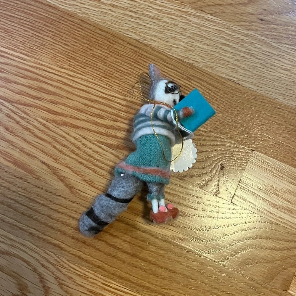 Anthropologie Hobbie Handmade Felt Ornaments Teachers NWT